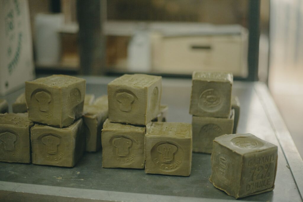 Cubes de savon de Marseille