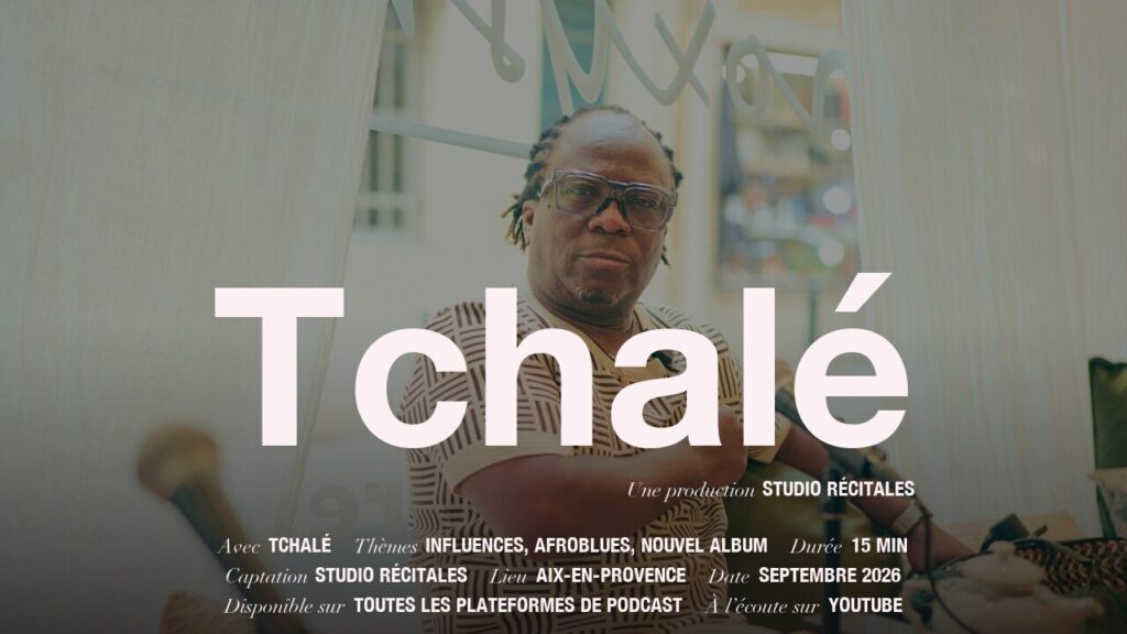 Miniature YouTube : Tchalé en grand titre, avec les crédits de l’entretien